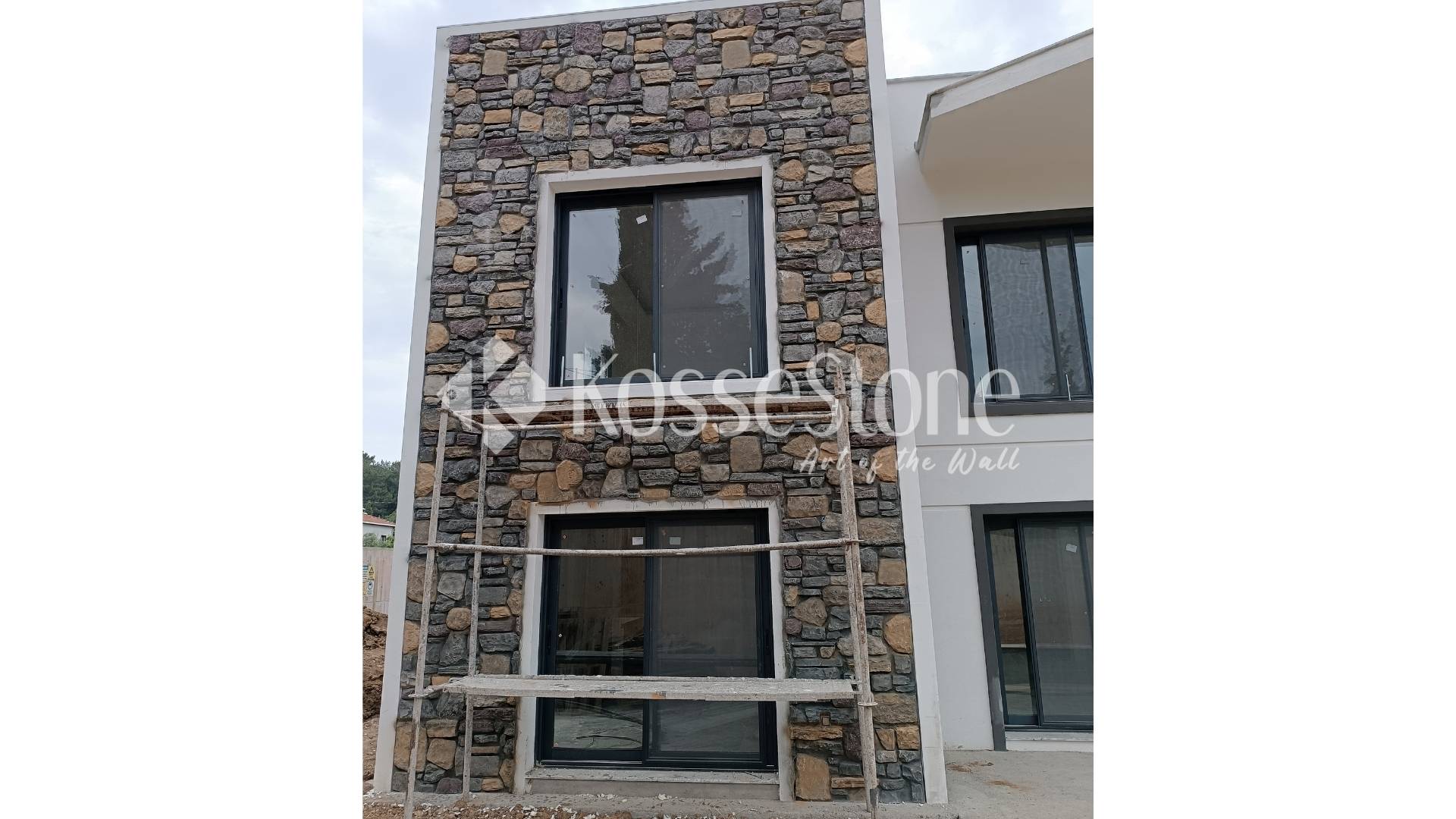Birge Saxum Application Exterior Wall Panel